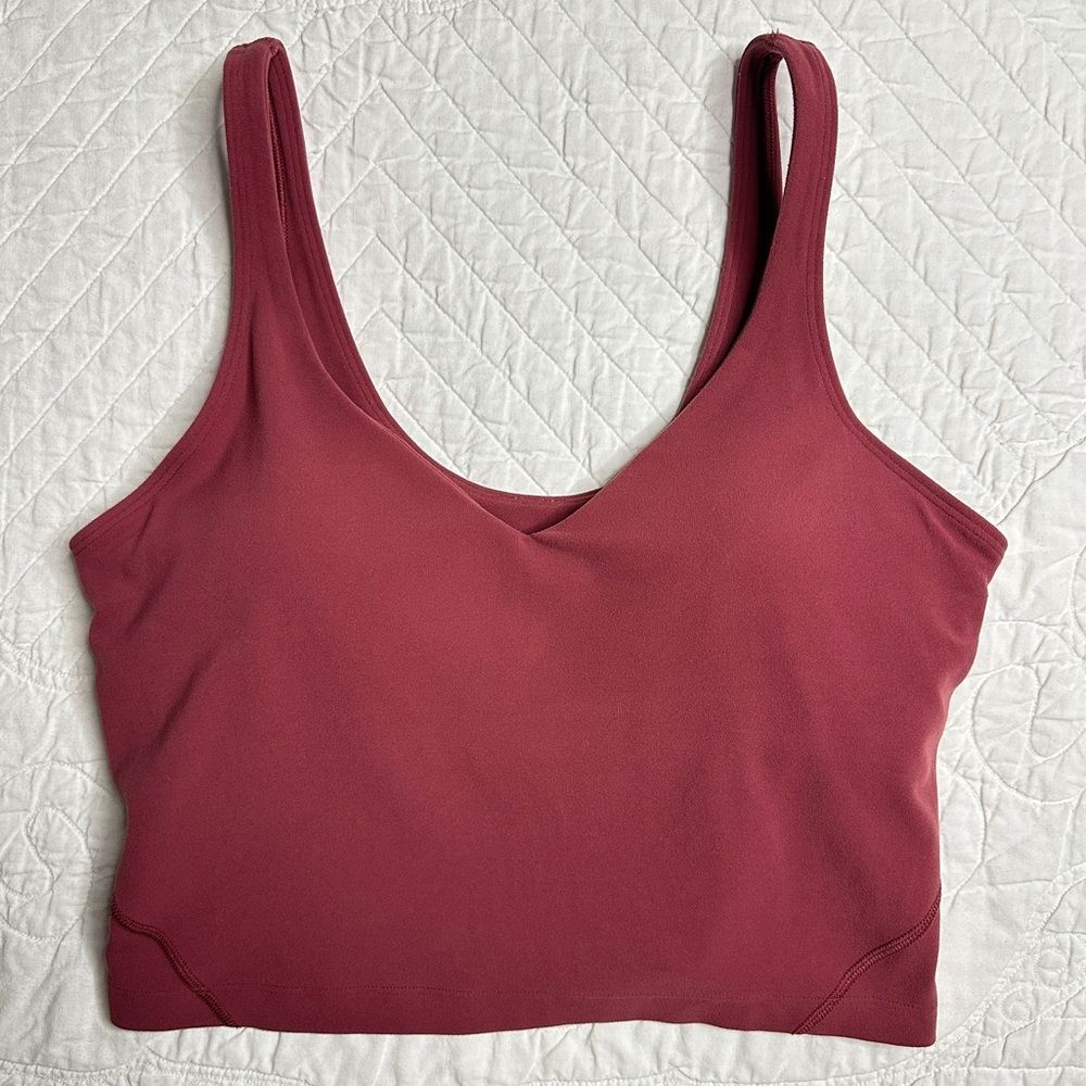 Lululemon Align Tank Top Mulled Wine Women’s 8 - Picture 12 of 13